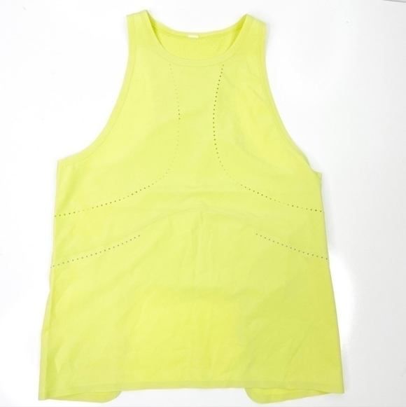 Lululemon Find Your Pace Tank Lemon Vibe Size 4. - Picture 5 of 12